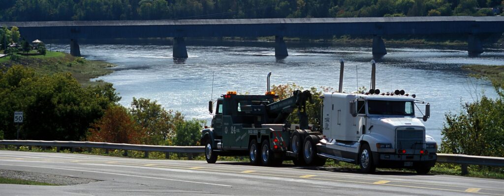 How to Tow a Semi-Truck with a Front Bumper